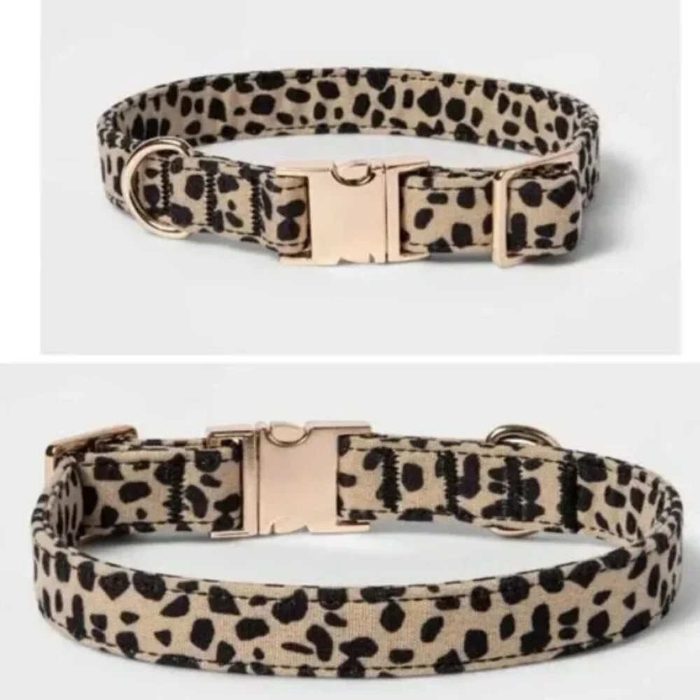 vintage Boots & Barkley Cheetah Print Collar